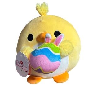 Zuru Snackles Easter Ash Chick w/Egg Plush 8" Stuffed Toy GIFT NEW